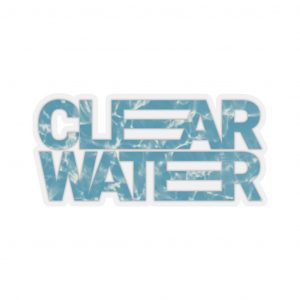 Clear Water Kiss-Cut Stickers